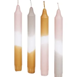 Candra Kaarsen^Absolu Chic Dip Dye Dinerkaarsen