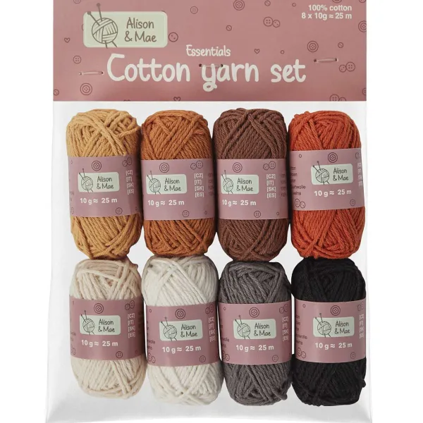 Alison & Mae Breien & Haken^Essentials Katoengaren