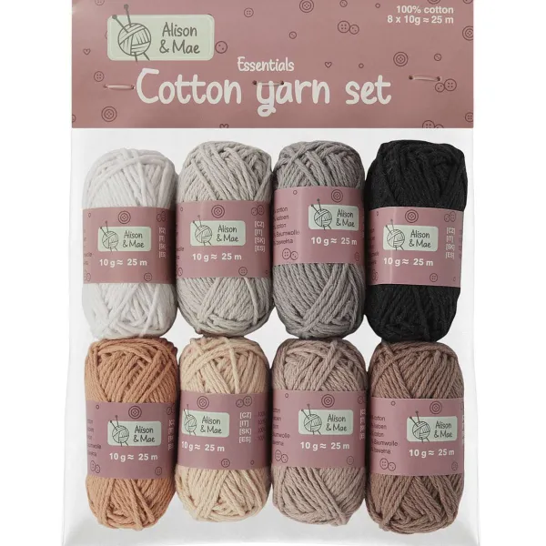 Alison & Mae Breien & Haken^Essentials Katoengaren