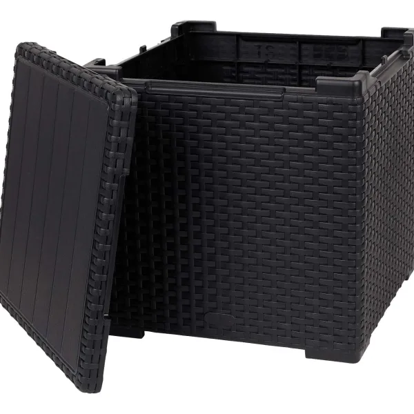 Merk Tuinmeubelen^Allibert 2-In-1 Opbergbox En Tafeltje