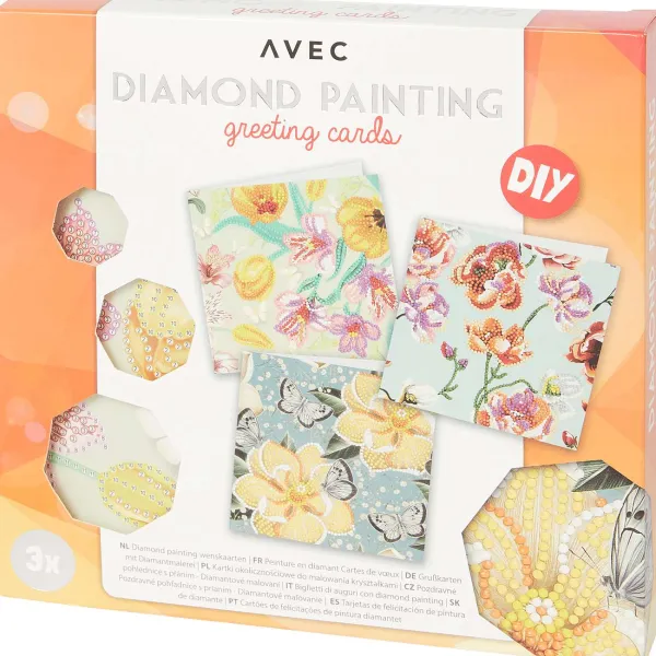 Disney Knutselen^Avec Diamond Painting Wenskaarten