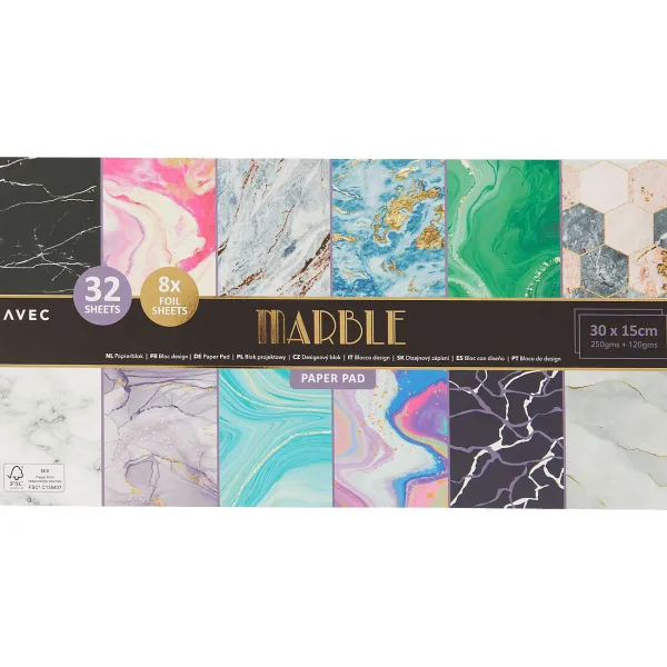 Office Essentials Kaarten^Avec Papierblok