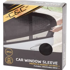 C&C Auto Accessoires^Autoraam-Sokken Zonbescherming