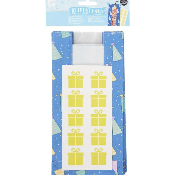 Merk Inpakken^Cool2Party Traktatiezakjes Met Stickers