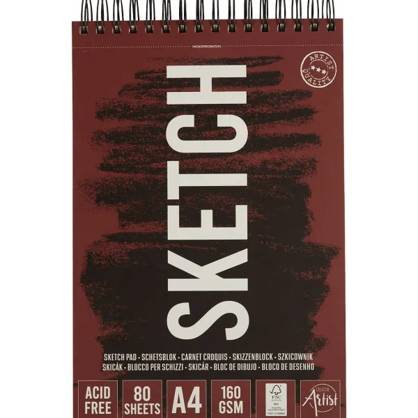 Van Bleiswijck Schilderen^Creative Artist Schetsblok Met Spiraal