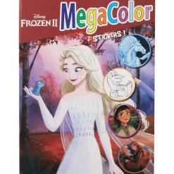 Disney Kleuren & Tekenen^Kleur- En Stickerboek