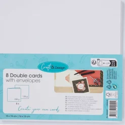 Office Essentials Kaarten^Dubbele Kaarten Met Enveloppen