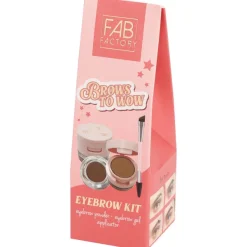 Max & More Make-Up^Fab Factory Wenkbrauwkit