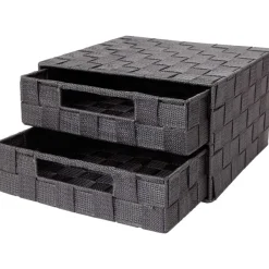 Merk Woonaccessoires^Gevlochten Ladekastje