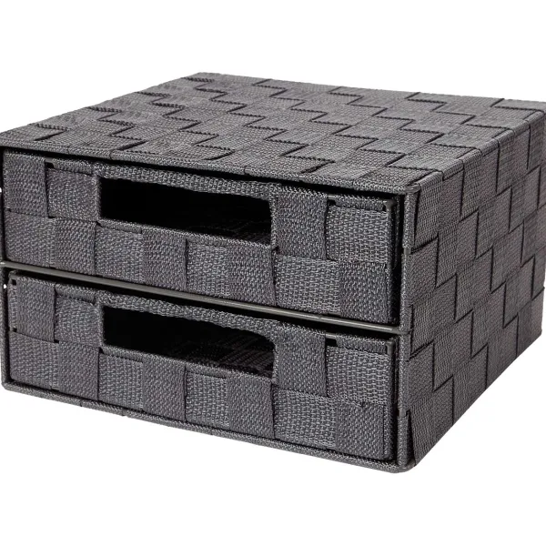 Merk Woonaccessoires^Gevlochten Ladekastje