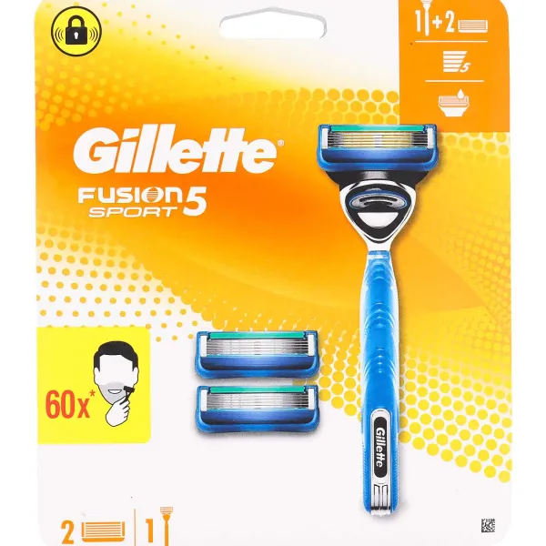 Gillette Ontharen & Scheren^Fusion5 Scheermesjes Sport