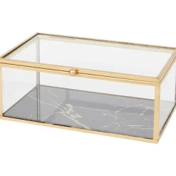 Merk Woonaccessoires^Glazen Doosje