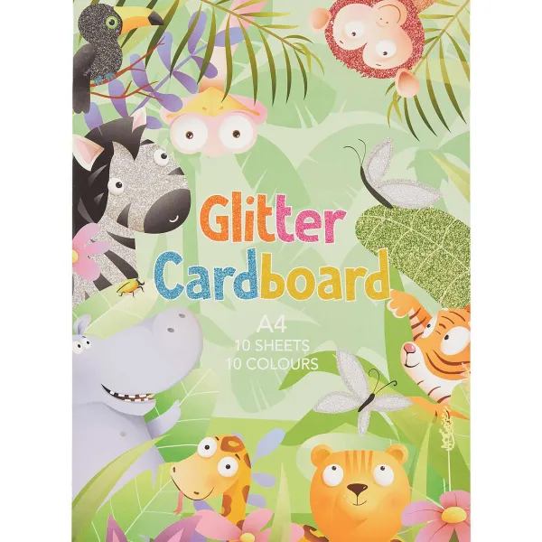 Disney Knutselen^Glitter Hobbykarton A4