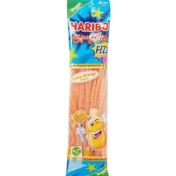Haribo Drop & Snoep^Spaghetti Fizz Sinaasappellimonade