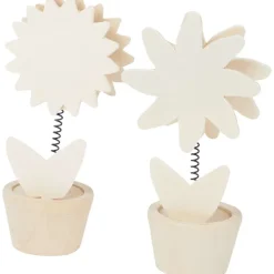 Disney Knutselen^Hobby Flora Houten Bloemenknijpers