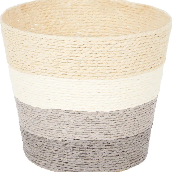 Merk Bloempotten^Home Accents Bloemenmand Met Strepen