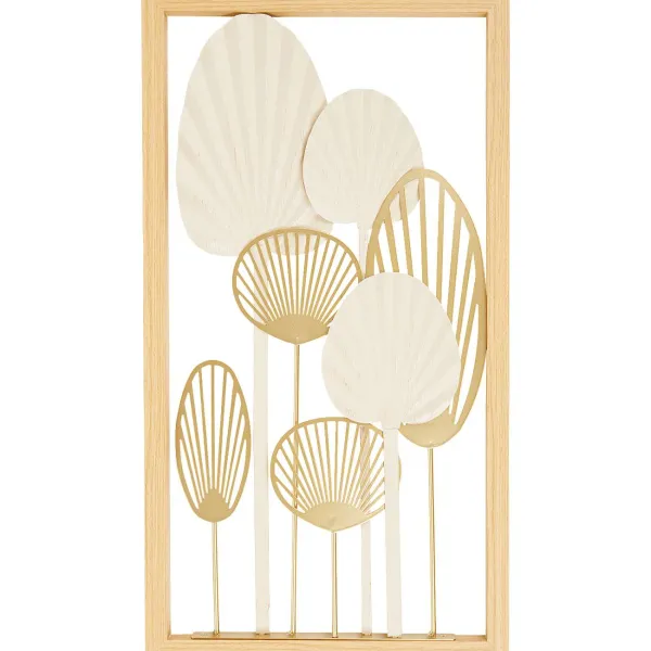 Merk Woonaccessoires^Home Accents Houten Muurdecoratie