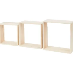 Merk Woonaccessoires^Home Accents Houten Wandboxen