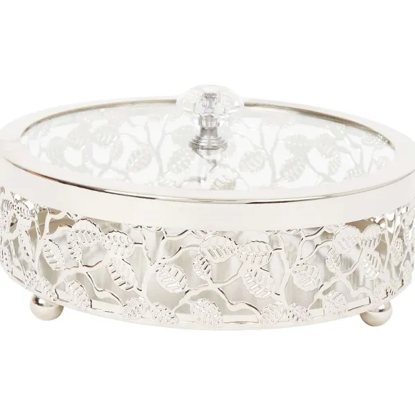 Merk Woonaccessoires^Home Accents Metalen Opbergdoosje