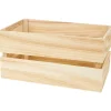 Merk Woonaccessoires^Houten Krat Groot