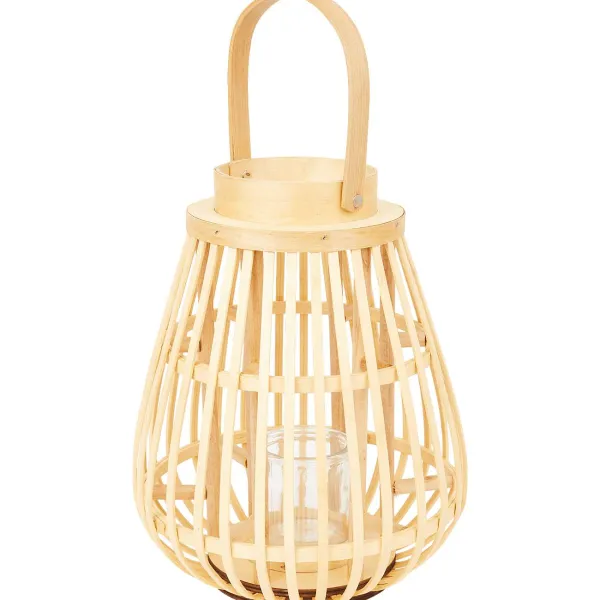 Merk Kaarsenhouders^Houten Lantaarn