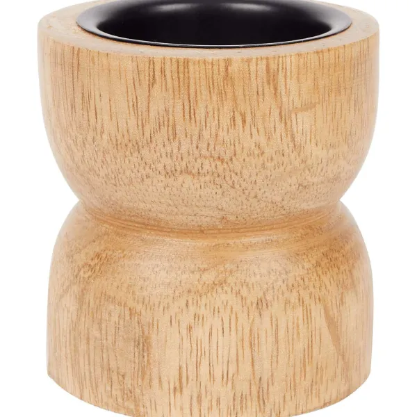 Merk Kaarsenhouders^Houten Theelichthouder