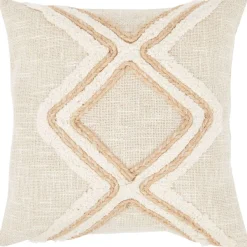 Merk Woonaccessoires^Jute Kussenhoes Met Patroon