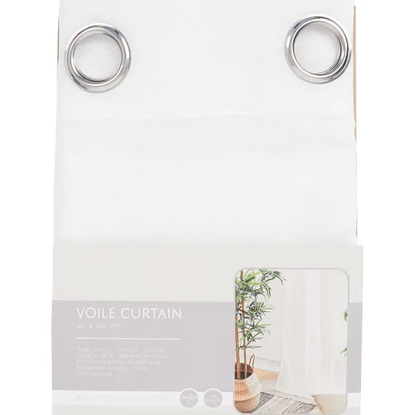 C&C Raamdecoratie^Kant-En-Klaar Vitragegordijn