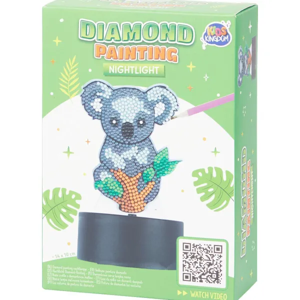 Disney Lampen^Kids Kingdom Diamond Painting Nachtlamp