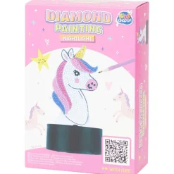 Disney Lampen^Kids Kingdom Diamond Painting Nachtlamp