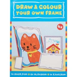 Kids Creative Papier & Schriften^Kleur En Teken Je Eigen Fotolijst