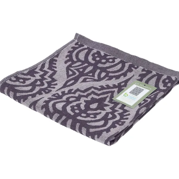 Merk Badtextiel^La Sonata Theedoek Antraciet