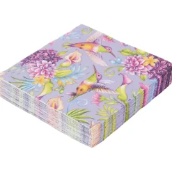 Merk Feestartikelen^Luxe Servetten Lente