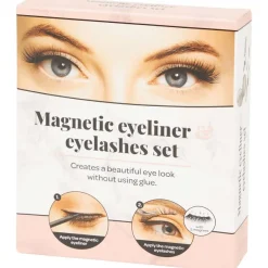 Max & More Make-Up^Magnetische Wimper- En Eyelinerset
