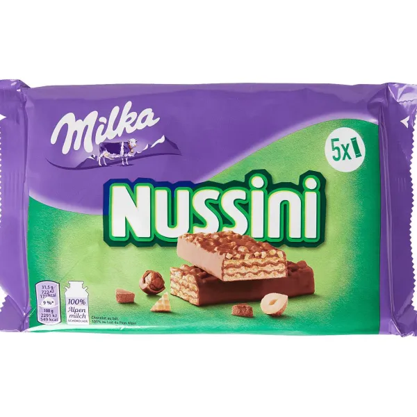 Milka Koek & Bakproducten^Nussini Wafels