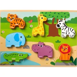 Mini Matters Babyspeelgoed^Houten Puzzel