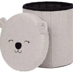 Merk Woonaccessoires^Opvouwbare Opbergpoef Teddy
