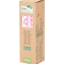 Merk Feestartikelen^Papieren Rietjes