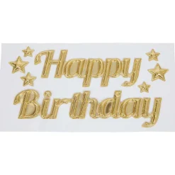 Disney Knutselen^Party Universe Happy Birthday Ballon-Raamsticker