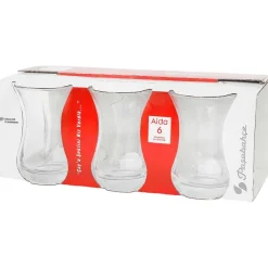 Royal Leerdam Glazen^Pasabahce Turkse Theeglazen Aida