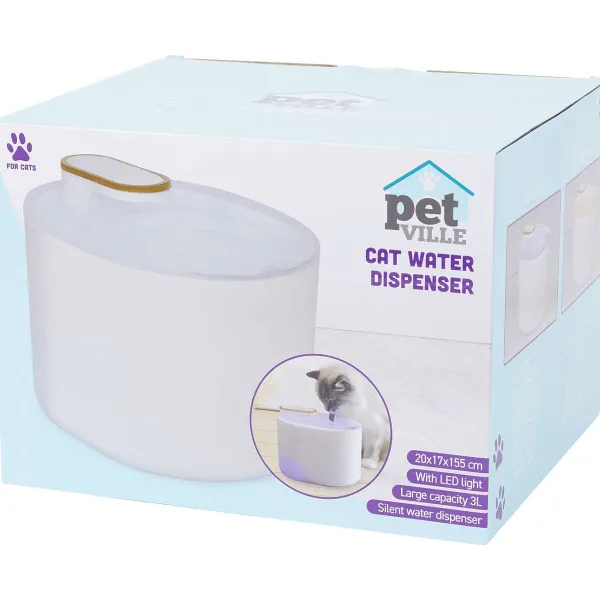 Merk Dierenbenodigdheden^Pet Ville Elektrische Drinkbak