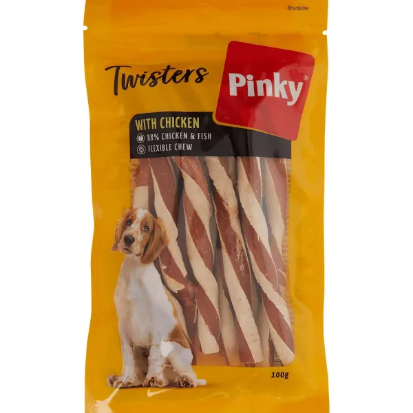 Whiskas Dierenvoeding^Pinky Twisters Hondensnack