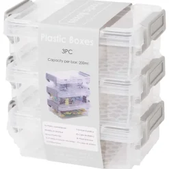 Merk Woonaccessoires^Plastic Opbergdozenset