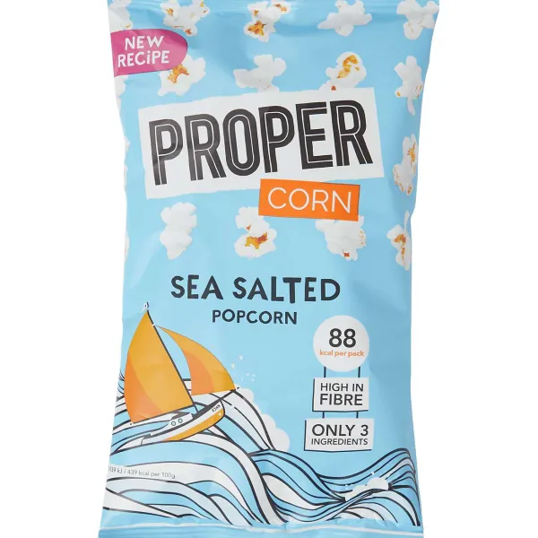 Proper Crisps Noten & Snacks^Gezouten Popcorn