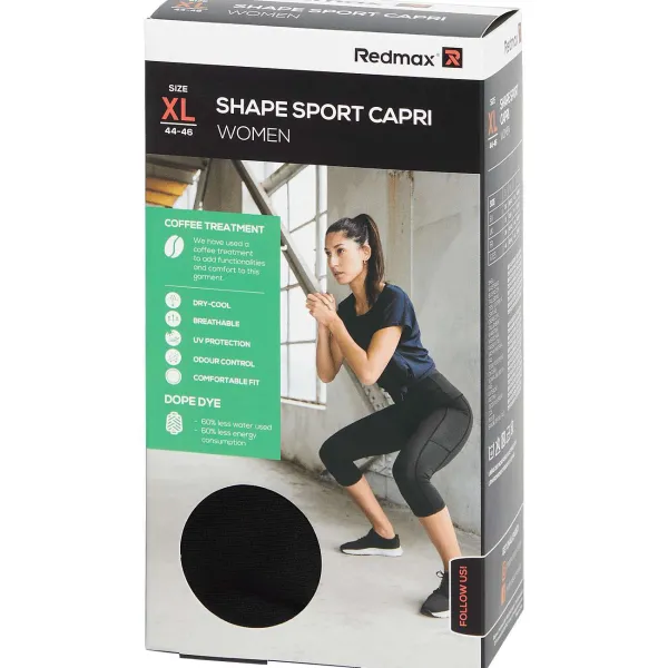 Boa Sportkleding^Redmax Shaping Capri Sportlegging
