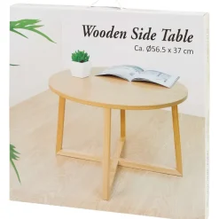 Merk Woonaccessoires^Ronde Bijzettafel