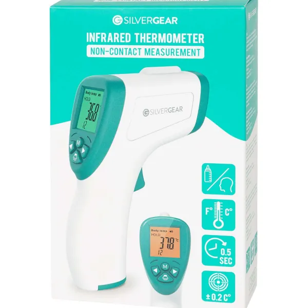 Kinzo Gezondheid^Silvergear Infrarood-Thermometer