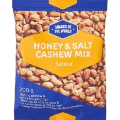 Bifi Noten & Snacks^Snacks Of The World Honing Cashew- En Pindamix