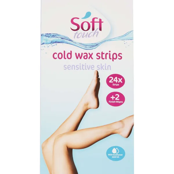 Soft Touch Ontharen & Scheren^Waxstrips Sensitive Skin