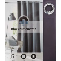 Studio Home Raamdecoratie^Kant-En-Klaar Verduisterend Gordijn
